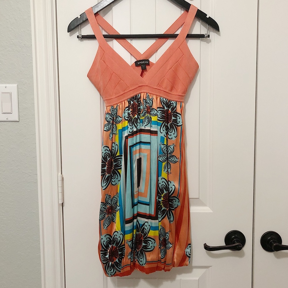 Pink Patterned Dress